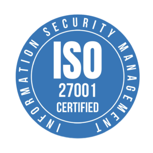 ISO 27001 certified